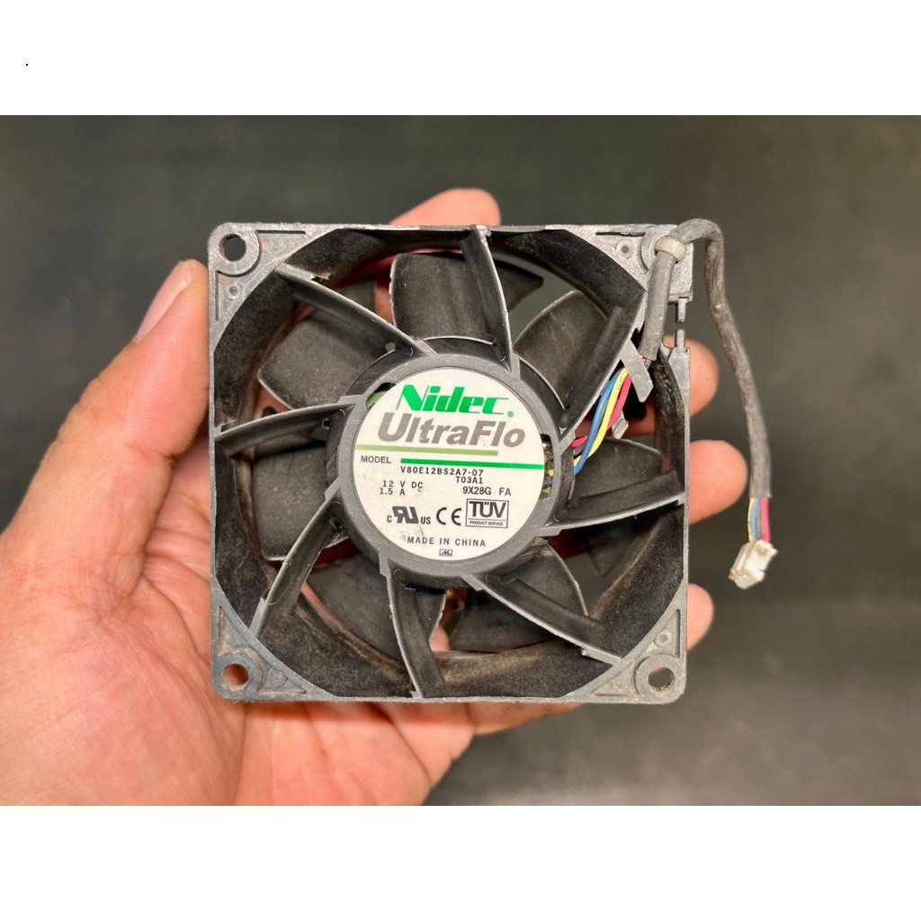 Quạt Brushless DC12V 80x80mm Tản Nhiệt Cho Máy Cấu Trúc