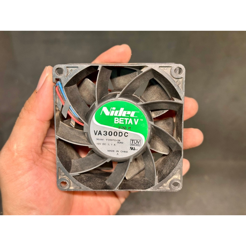 Quạt Brushless DC12V 80x80mm Tản Nhiệt Cho Máy Cấu Trúc