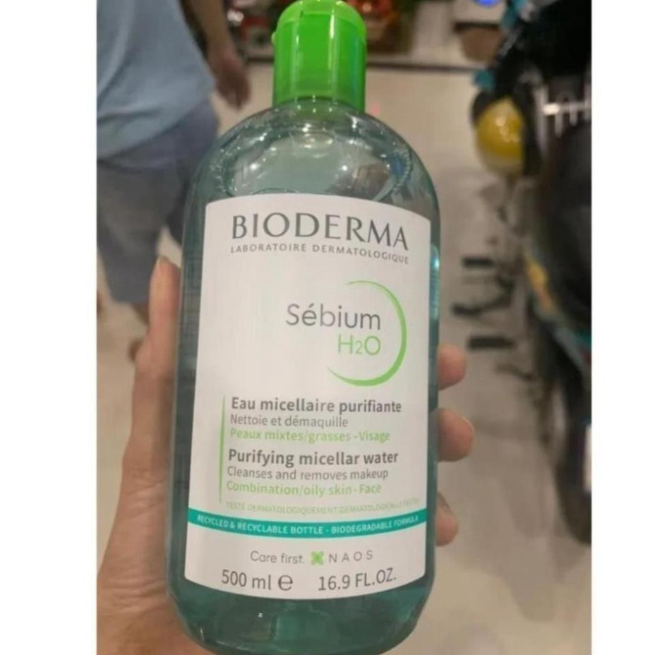 [ CHUẨN AUTH ] Nước Tẩy Trang Bioderma 500ML Của Pháp Có Bill Chính Hãng