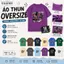 ÁO THUN OVERSIZE UNISEX FORM RỘNG – PHONG CÁCH TEEN NĂNG ĐỘNG