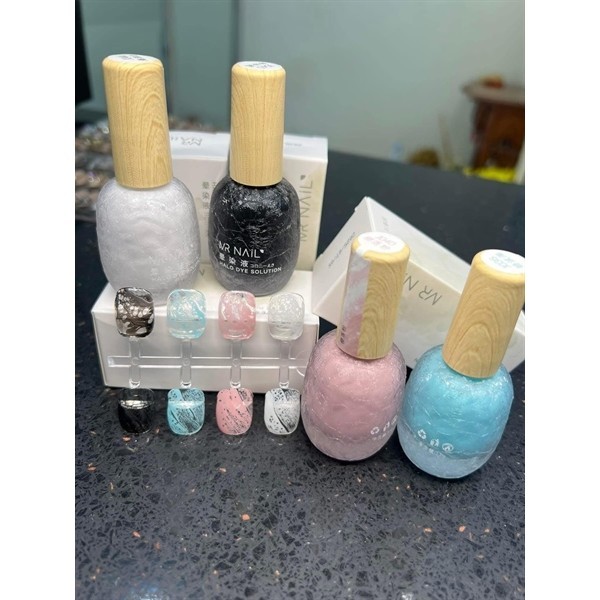 Gel loang sóng biển  MR Nail, loang bọt biển mr nail, loang bọt biển cao cấp