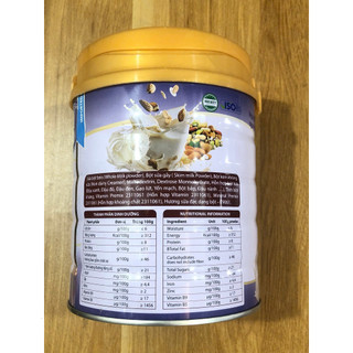 Sữa Fotecpham Tinh Bột Kháng Thực Dưỡng - Bổ Sung Dinh Dưỡng Từ Các Loại Hạt, Tốt Cho Tiêu Hóa Lon 650G