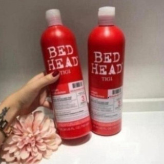 [ CHUẨN AUTH ] Dầu Gội Xả Tigi Đỏ Bed Head Phục Hồi Cấp Độ 3 - 750ml Cặp Dầu Gội Đầu Xả Phục Hồi Tóc Hư Tổn Eli Eli