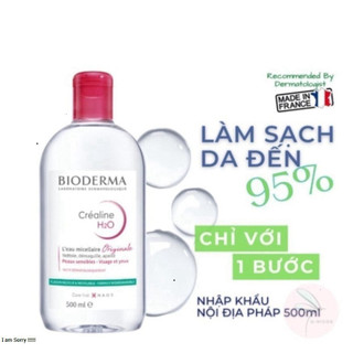 [ TEM PHỤ CTY ] Nước Tẩy trang Bioderma Sensibio + Sebium H2O Sạch Sâu, Dịu Nhẹ Cho Da Nhạy Cảm, Da Dầu 100ml 500ml