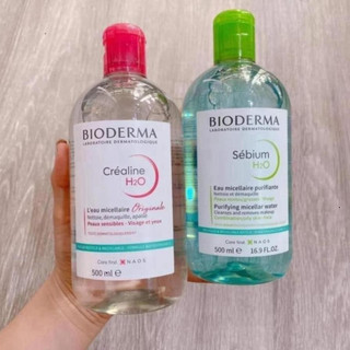 [ TEM PHỤ CTY ] Nước Tẩy Trang Bioderma 500ML Của Pháp Có Bill Chính Hãng