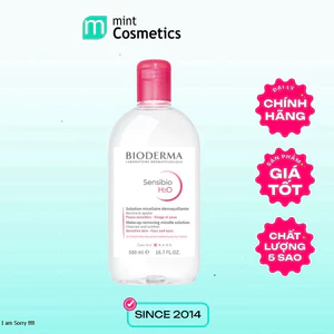 Bioderma Sensibio H2O 500ml - Nước tẩy trang cho da nhạy cảm
