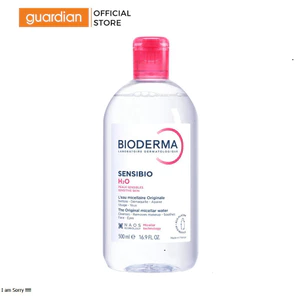 Bioderma Sensibio H2O 500ml - Nước Tẩy Trang Cho Da Nhạy Cảm Dịu Nhẹ