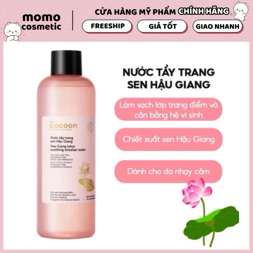 Nước tẩy trang Cocoon Sen Hậu Giang 500ml