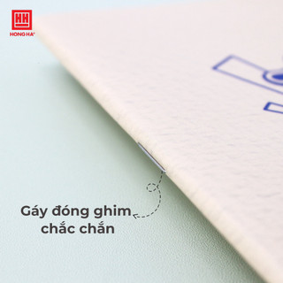 Vở học sinh kẻ ngang Hồng Hà Study Trendy 72 trang, mã 1472