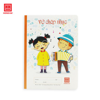 Vở Chép Nhạc Hồng Hà School 0503 - Vở Tập Chép Khuông Nhạc
