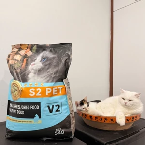 Hạt S2PET V2 Dành Cho Mèo - Đạm Cao 32%, Siêu Topping 55% Dinh Dưỡng, Kích Thích Thèm Ăn