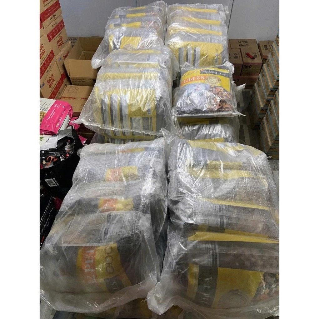 Hạt Cho Mèo S2PET V1 Túi 5kg Mix Thịt Sấy Đông Khô Giàu Đạm Cho Mèo Biếng Ăn