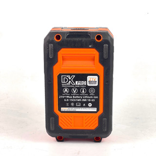 Pin 15 cell Dkpro 4 mosfet 6ah, 5s3p 21v, chân phổ thông m21 4cm, có đèn led , dùng cho máy mài , máy