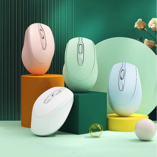 Chuột Không Dây Bluetooth A6 CoreX, Không Gây Ồn Pin Sạc Kết Nối 2 Chế Độ Cho Mọi Thiết Bị Máy Tính, Laptop.