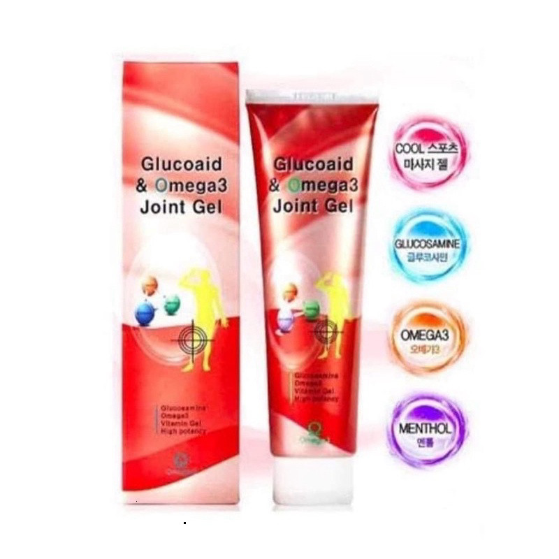 Dầu lạnh xoa bóp khớp Gluciaid & Omega 3 Cream chính hãng