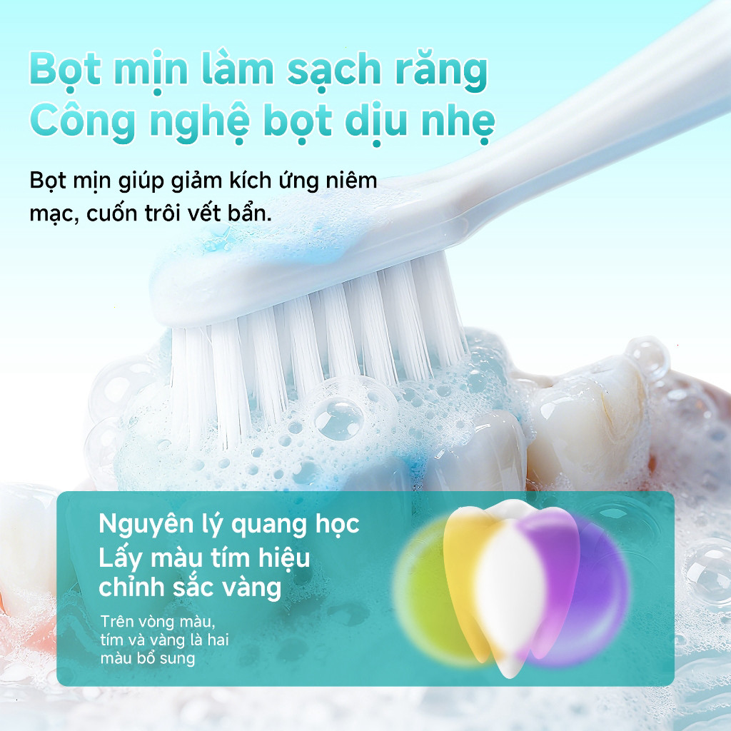 Kem Đánh Răng Làm Trắng Răng JASMEEN - Công Nghệ Biến Sắc 3D & Hương Hoa Nhài Tự Nhiên