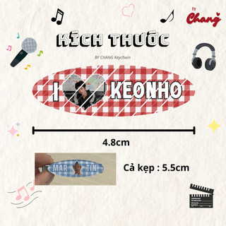 Kẹp tóc CORTIS ver 1 BY CHANG - KTVER2 ( ko nhận in theo yêu cầu )