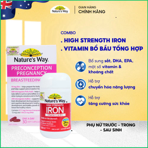 Combo Maternity Smart Vitamin Nature's Way Pregnancy – 5