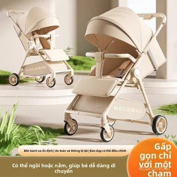 Xe đẩy em bé, xe đẩy du lịch, xe đẩy bỏ túi có thể gấp gọn, xe đẩy dù thần kỳ cho bé, nhẹ và nhỏ gọn dành cho trẻ em.