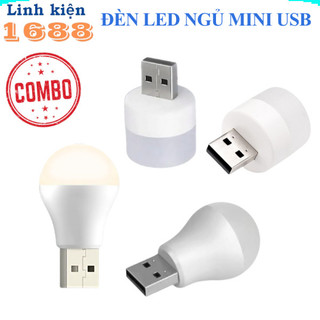 [GIÁ COMBO] Đèn ngủ Led mini cổng USB siêu sáng nhỏ gọn tiện dụng