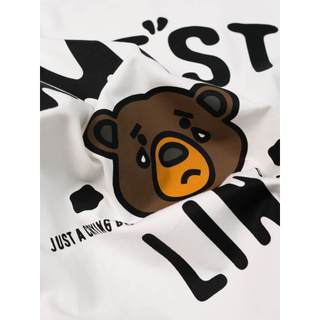 Áo thun MMESTLINE "CRYING BEAR" form Boxy vải Premium Cotton