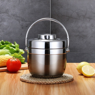 Hộp đựng cơm 1500ml, cặp lồng đựng cơm inox 2 tầng, hộp đựng cơm văn phòng cao cấp