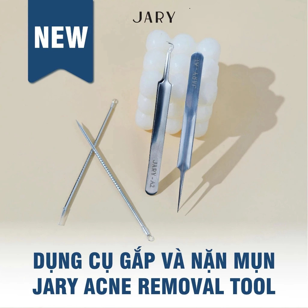 Dụng Cụ Gắp Mụn Đầu Nhọn Jary Acne Removal Tool Cây Nhíp Lấy Nhân Mụn