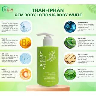 Kem body làm trắng da cao cấp K Body White