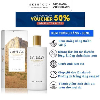 [ CHUẨN AUTH ] Kem chống nắng CENTELLA chiết xuất rau má cho da dầu và da nhạy cảm