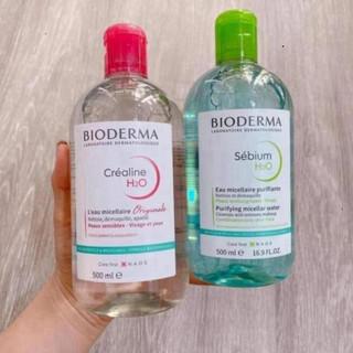 [ TEM PHỤ CTY ] Nước Tẩy Trang Bioderma 500ML Của Pháp Có Bill Chính Hãng