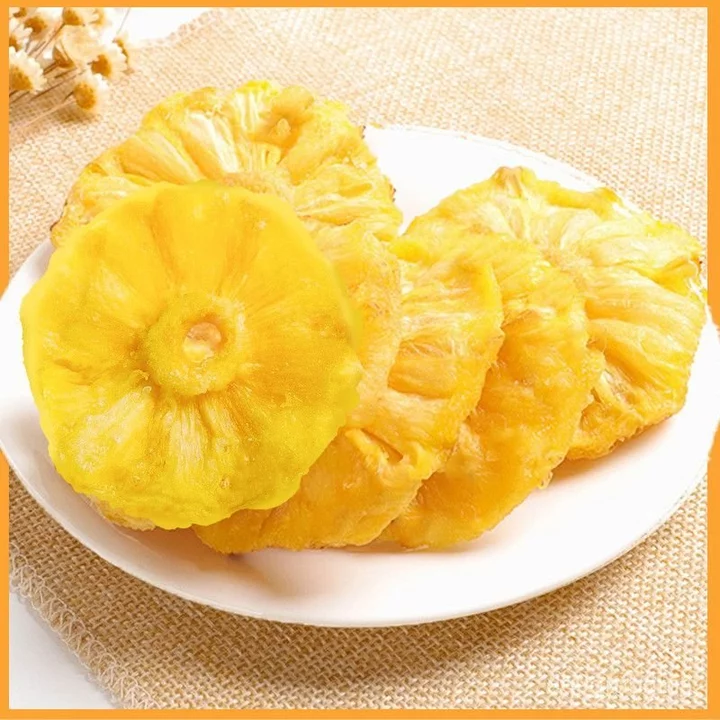 Dứa sấy khô của trang trại Nanpai100g Đồ ăn vặt trái cây sấy khô, đồ ăn vặt trái cây văn phòng, đồ ăn vặt dứa, trái cây