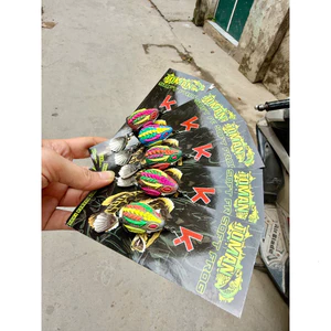 Nhái Hơi Thái Lan Toman Đầu Rồng 3cm nặng 6g plkjgg