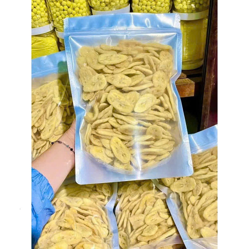 Chuối sấy giòn Phương Lam,hàng loại 1, chuối  sấy giòn hàng xuất khẩu (Đặc sản Đà Lạt)