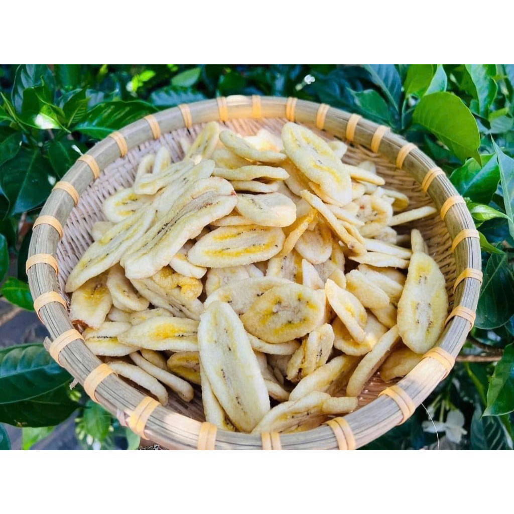 Chuối sấy giòn Phương Lam,hàng loại 1, chuối  sấy giòn hàng xuất khẩu (Đặc sản Đà Lạt)