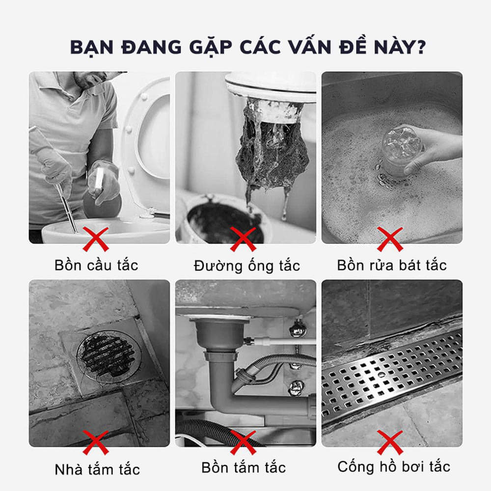 Combo 3 lọ Bột thông tắc cống đa năng siêu mạnh 260g - Bột Thông Tắc Sinh Học Hiệu Quả Tức Thì 02