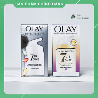 [Bản UK] Kem dưỡng Olay Total Effects 7in1 ngày đêm mẫu mới nhất LT