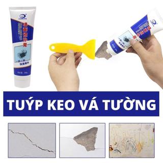 KEO SỬA TƯỜNG CHỐNG THẤM COMBO 2 TUÝP 250G | KEO VÁ TƯỜNG TRÁM KHE NỨT LỖ ĐINH CHỐNG BONG TRÓC