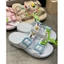 Dép lê Crocs Saturday 2 quai màu Xanh dương pastel xinh xỉu