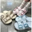 Dép lê Crocs Saturday 2 quai màu Xanh dương pastel xinh xỉu