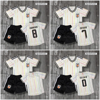 Bộ Quần Áo Bóng Đá Trẻ Em Nhật Bản WC 2026, Vải Mè Thái Thoáng Mát, Áo Đá Banh Mới Về