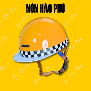Mũ bảo hiểm nửa đầu VIKING Bosozoku Japan Style, Nón bảo hiểm Vintage lưỡi trai ảnh 3