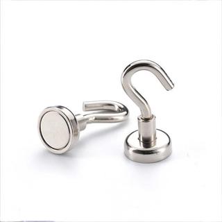 MÓC TREO NAM CHÂM TỪ TÍNH COMBO 2 CÁI | SIÊU DÍNH CHỊU LỰC 3KG | INOX CHỐNG GỈ KHÔNG KHOAN TREO ĐỒ TỦ LẠNH