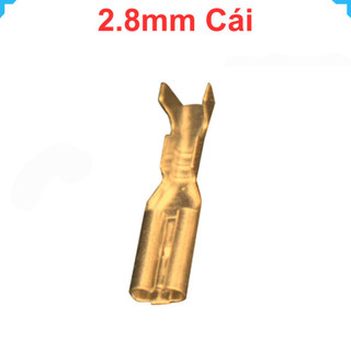 [Bán sỉ combo] (100 cái) Đầu Cos ghim đực cái 15A 2.8 4.8 6.3 mạ Vàng