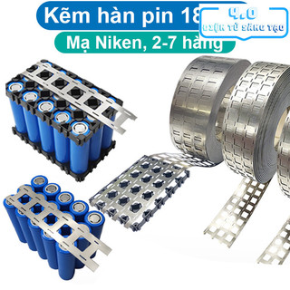 [Giá sỉ] (2M) Kẽm hàn pin 18650 nhiều hàng (pin ghép sát hoặc dùng khung pin )