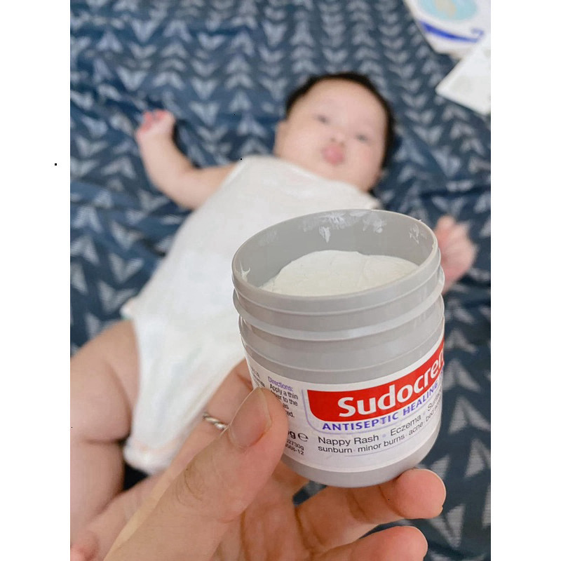 Kem hăm tã SudoCrem UK cho bé 60g/125g, kem hăm cho bé sơ sinh hiệu quả cho bé yêu của ban
