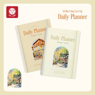 Sổ bìa cứng Daily Planner Hải Tiến – lưu giữ kế hoạch và cảm hứng mỗi ngày