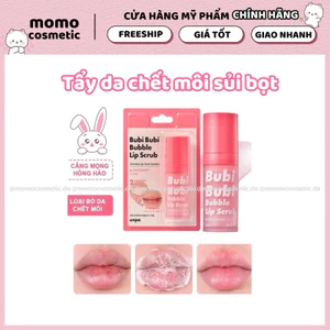 Tẩy da chết môi sủi bọt Unpa Bubi Bubi Bubble Lip Scrub