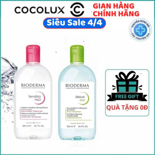 [ TEM PHỤ CTY ] Nước Tẩy Trang Bioderma SensibioH2O Chính Hãng Cho Da Dầu Mụn Và Da Nhạy Cảm Watsons Official