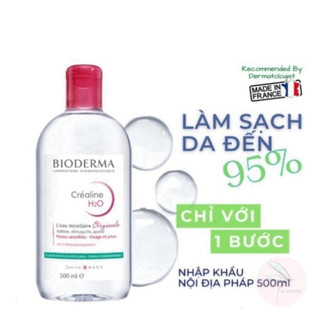 [ TEM PHỤ CTY ] Nước Tẩy trang Bioderma Sensibio + Sebium H2O Sạch Sâu, Dịu Nhẹ Cho Da Nhạy Cảm, Da Dầu 100ml 500ml