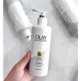 [ TEM PHỤ CTY ] Dưỡng Thể OLAY Body B3 Vitamin C Optic Glow Radiance Cấp Ẩm Sáng Da Bật Tone